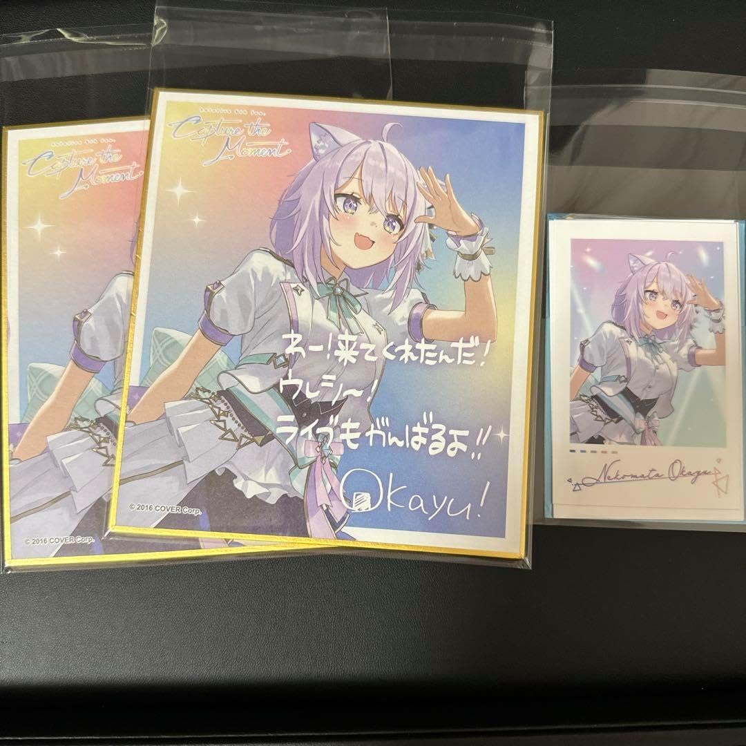 雪花ラミィ 活動3周年記念 チェキ風ブロマイドカード 雪花ラミィ 活動4